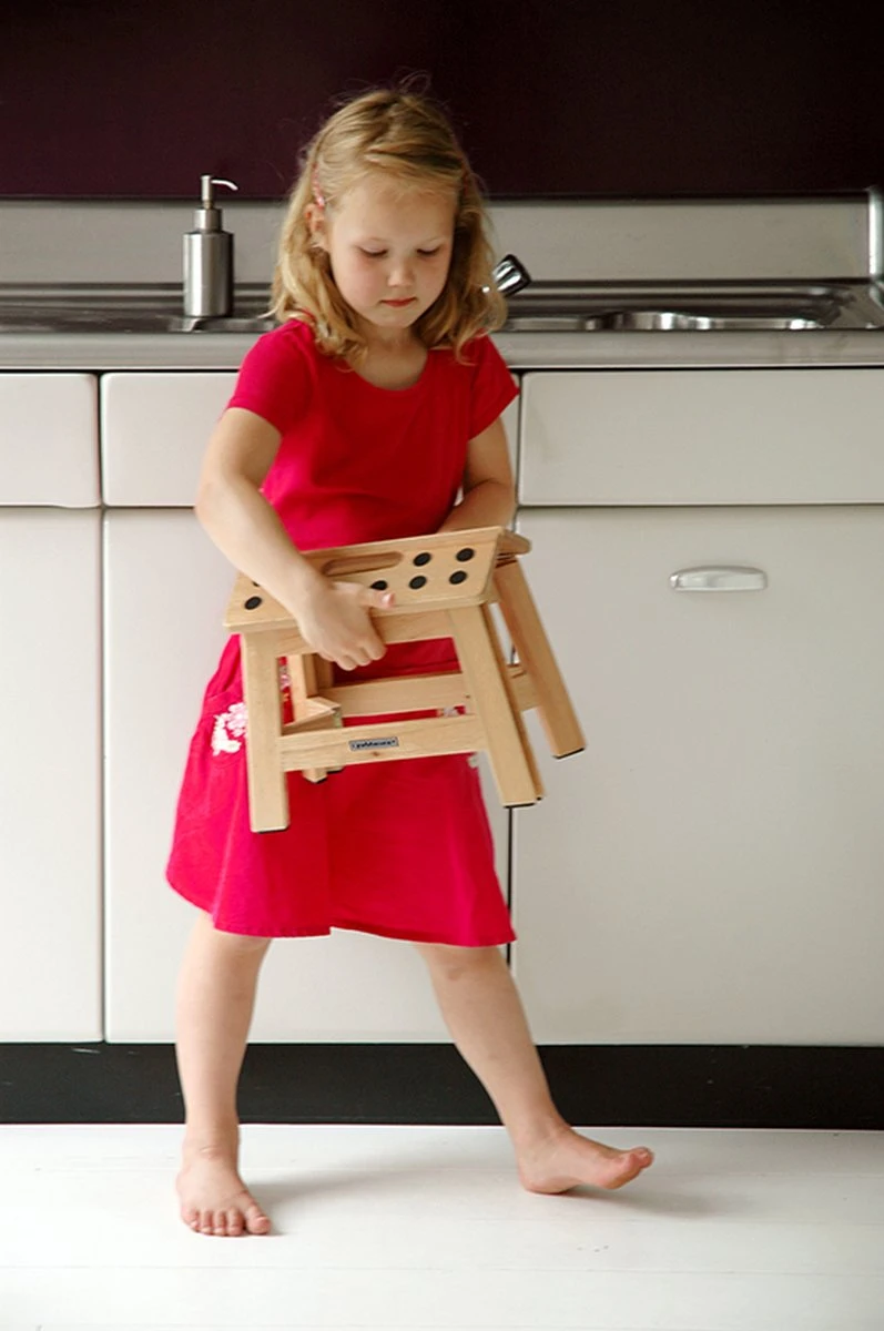 PUHLMANN - Inklapbare Kruk, JAMES, Hout, 23 Cm Hoog, Max 150 Kilo 8 PUHLMANN - Inklapbare Kruk, JAMES, Hout, 23 Cm Hoog, Max 150 Kilo - Afbeelding 8