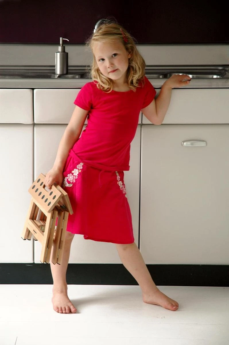 PUHLMANN - Inklapbare Kruk, JAMES, Hout, 23 Cm Hoog, Max 150 Kilo 2 PUHLMANN - Inklapbare Kruk, JAMES, Hout, 23 Cm Hoog, Max 150 Kilo - Afbeelding 2