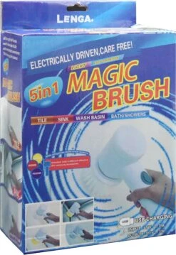 Lenga Elektrische Schoonmaakborstel - 5 In 1 Borstel - Oplaadbaar - Wasborstel - Schoonmaakmiddelen - Schrobborstels -Winkel Voor Schoonmaakartikelen 825x1200