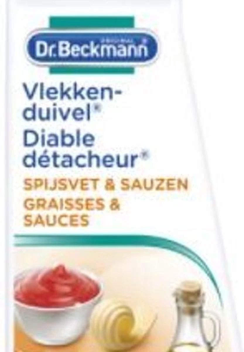 Dr. Beckmann Vlekkenduivel Spijsvet & Sauzen 50 Ml 3 Dr. Beckmann Vlekkenduivel Spijsvet & Sauzen 50 Ml - Afbeelding 3