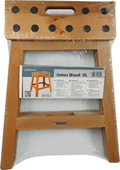PUHLMANN - Inklapbare Kruk, JAMES, Hout, 41 Cm Hoog, Max 150 Kilo -Winkel Voor Schoonmaakartikelen 847x1200 1