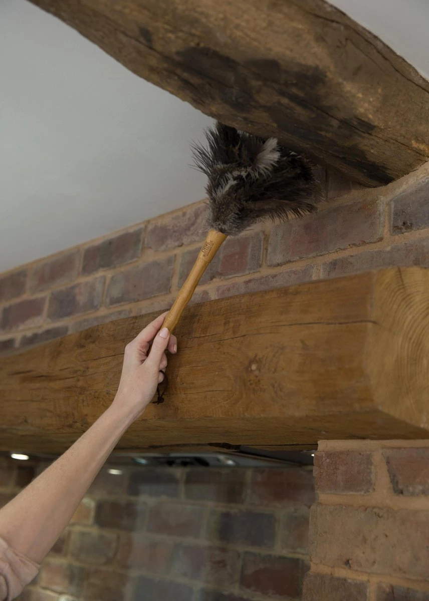 Plumeau Met Struisvogelveren, Bruin - KitchenCraft | Living Nostalgia 3 Plumeau Met Struisvogelveren, Bruin - KitchenCraft | Living Nostalgia - Afbeelding 3