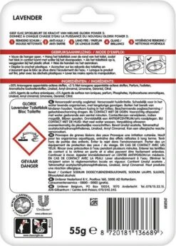 Glorix Power 5 Toiletblokken - Lavendel - 9 Stuks - Voordeelverpakking 14 Glorix Power 5 Toiletblokken - Lavendel - 9 Stuks - Voordeelverpakking -Winkel Voor Schoonmaakartikelen 860x1200 1