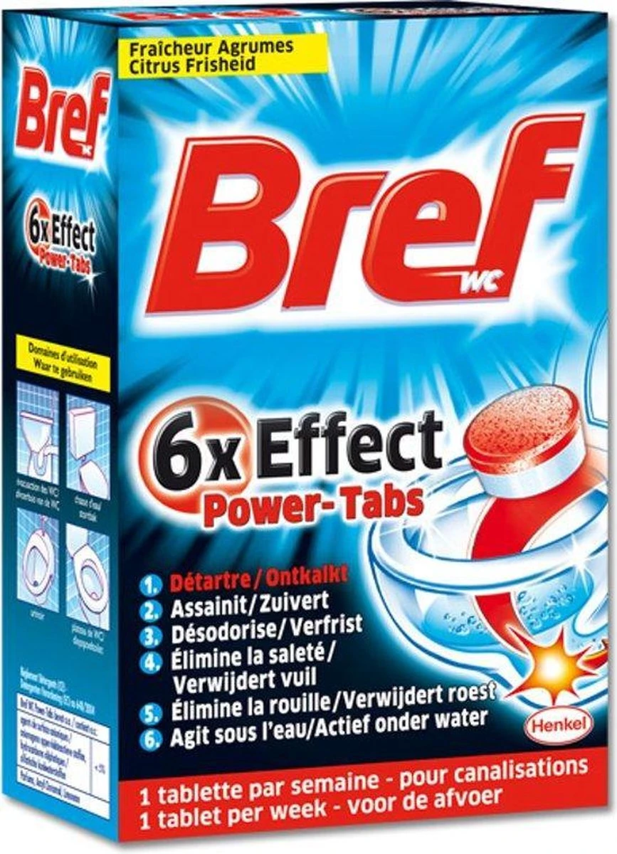 Bref Wc 6x Effect Power-Tabs - 3 X 8 Tabs 2 Bref Wc 6x Effect Power-Tabs - 3 X 8 Tabs - Afbeelding 2