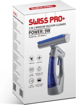 Swiss Pro+ Ruitenreiniger 3 In 1 WV 2 Blue Edition Window Vac - Ca. 120 M² - Waterzuiger - Incl. Smalle Zuigmond - Oplaadbaar - Raamwisser - Streeploos - Clicksystem - 2 Microvezeldoekjes - Met Sprayfunctie - Low Noise - Hepafilter 14 Swiss Pro+ Ruitenreiniger 3 In 1 WV 2 Blue Edition Window Vac - Ca. 120 M² - Waterzuiger - Incl. Smalle Zuigmond - Oplaadbaar - Raamwisser - Streeploos - Clicksystem - 2 Microvezeldoekjes - Met Sprayfunctie - Low Noise - Hepafilter -Winkel Voor Schoonmaakartikelen 870x1200 1