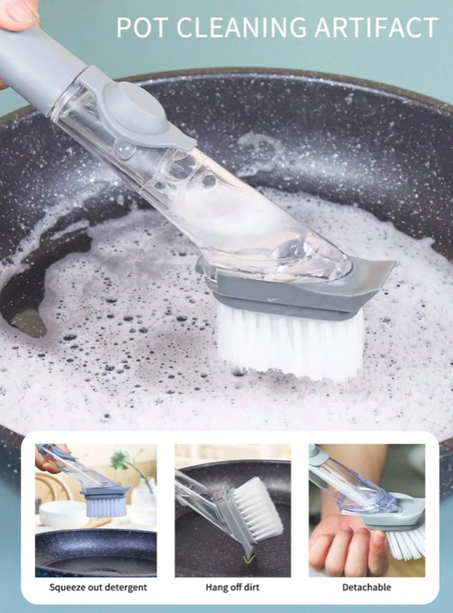 OXO Good Grips Afwasborstel Met Zeepdispenser 6 OXO Good Grips Afwasborstel Met Zeepdispenser - Afbeelding 6