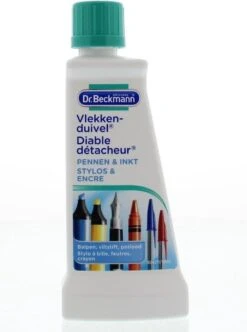 Dr. Beckmann Vlekkenduivel Pennen En Inkt 50 Ml -Winkel Voor Schoonmaakartikelen 892x1200