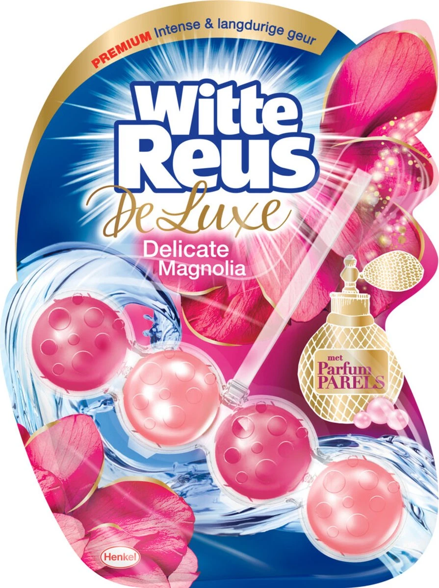 Witte Reus DeLuxe Toiletblok - Delicate Magnolia - WC Blokjes Voordeelverpakking - 10 Stuks 17 Witte Reus DeLuxe Toiletblok - Delicate Magnolia - WC Blokjes Voordeelverpakking - 10 Stuks - Afbeelding 17