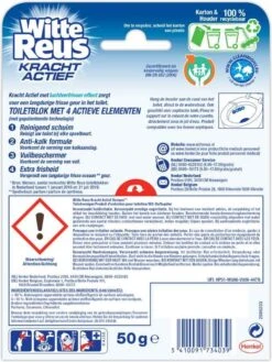 Witte Reus Kracht Actief Toiletblok - Oceaan - WC Blokjes Voordeelverpakking - 10 Stuks 27 Witte Reus Kracht Actief Toiletblok - Oceaan - WC Blokjes Voordeelverpakking - 10 Stuks -Winkel Voor Schoonmaakartikelen 900x1200 12