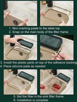 Merkloos Gootsteen Organizer - Gootsteen Afval Netje - Gootsteenontstopper -Gootsteen Zeef Netto- Sink Filter Rack Anti-Blokkeren Wegwerp-Fijne Mesh Filter Aanrecht Zeef Mesh Tas Voor Keuken- Spoelbak - Incl. 50 Netjes 11 Merkloos Gootsteen Organizer - Gootsteen Afval Netje - Gootsteenontstopper -Gootsteen Zeef Netto- Sink Filter Rack Anti-Blokkeren Wegwerp-Fijne Mesh Filter Aanrecht Zeef Mesh Tas Voor Keuken- Spoelbak - Incl. 50 Netjes -Winkel Voor Schoonmaakartikelen 900x1200 20