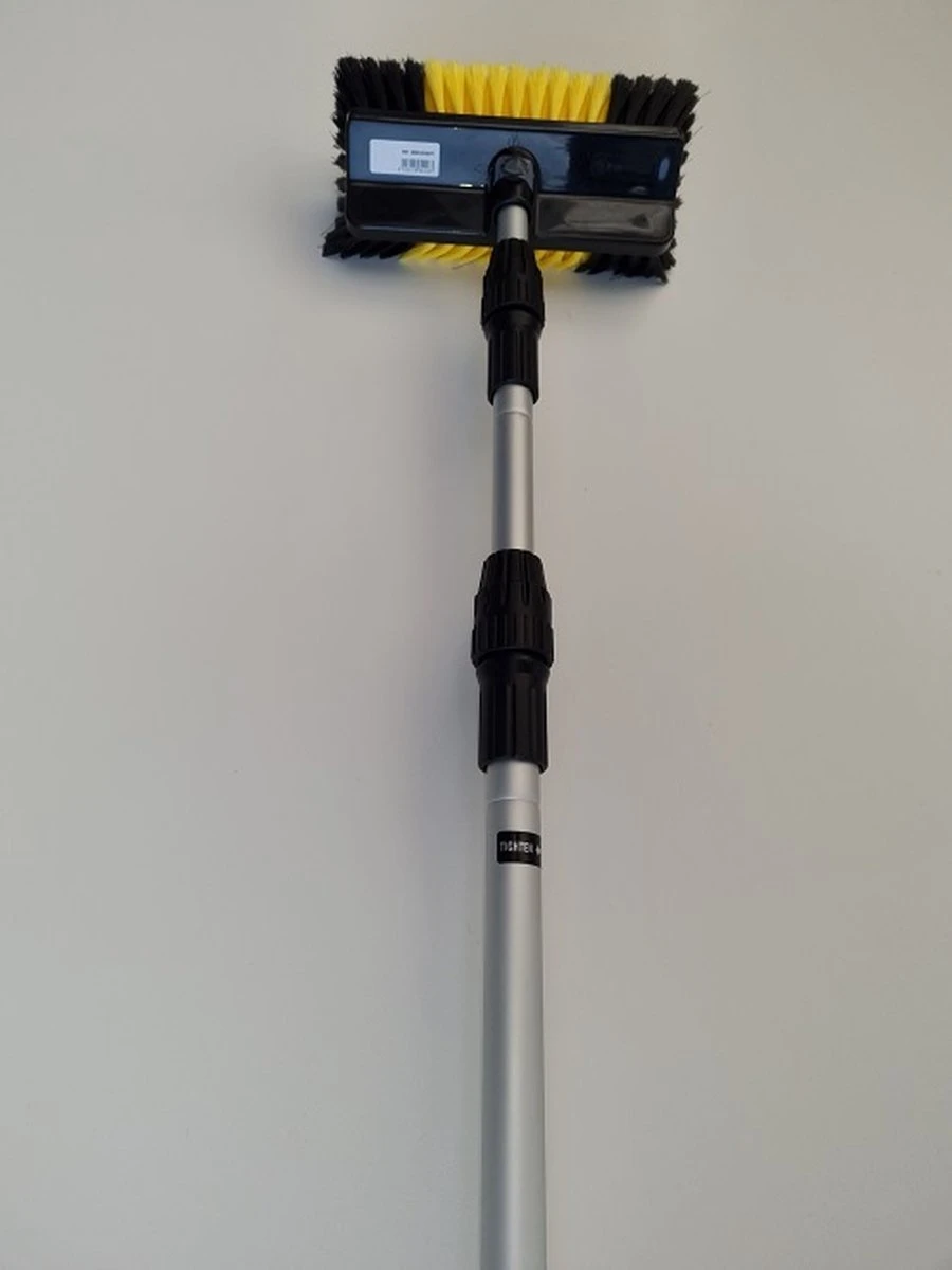 Zonnepanelen / Auto / Ramen Wassen Telescoopsteel Met Borstel Waterdoorlatende Wasborstel Met Telescopische Steel 4 Meter En Gardena Aansluiting / Wasborstel Met Uitschuifbare Telescoopsteel Met Waterdoorvoer 1 Zonnepanelen / Auto / Ramen Wassen Telescoopsteel Met Borstel Waterdoorlatende Wasborstel Met Telescopische Steel 4 Meter En Gardena Aansluiting / Wasborstel Met Uitschuifbare Telescoopsteel Met Waterdoorvoer