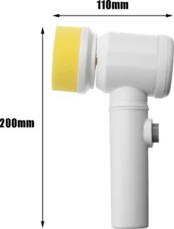 V&P Magic Brush - Elektrische Multifunctionele Schoonmaakborstel - 3 Opzetstukken - Wasborstel - Poetsmachine - Schrobborstel - Handborstel - Werkborstel - Schrobber - Boorborstel - Schoonmaakmiddelen - Reinigingsborstel 8 V&P Magic Brush - Elektrische Multifunctionele Schoonmaakborstel - 3 Opzetstukken - Wasborstel - Poetsmachine - Schrobborstel - Handborstel - Werkborstel - Schrobber - Boorborstel - Schoonmaakmiddelen - Reinigingsborstel -Winkel Voor Schoonmaakartikelen 913x1200 4