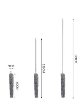 Plumeau/met Telescoopsteel/uitschuifbaar/microvezel Buigbare Borstelkop/9 X 126cm Max-lengte179cm 11 Plumeau/met Telescoopsteel/uitschuifbaar/microvezel Buigbare Borstelkop/9 X 126cm Max-lengte179cm -Winkel Voor Schoonmaakartikelen 930x1200 3