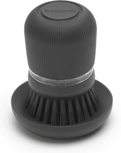Brabantia Sink Side Afwasborstel - Met Zeepdispenser- Dark Grey -Winkel Voor Schoonmaakartikelen 950x1200