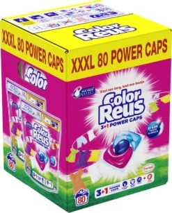 Color Reus Power Caps Wascapsules – Wasmiddel Capsules – Voordeelverpakking – 2x40 Wasbeurten 11 Color Reus Power Caps Wascapsules – Wasmiddel Capsules – Voordeelverpakking – 2x40 Wasbeurten -Winkel Voor Schoonmaakartikelen 966x1200