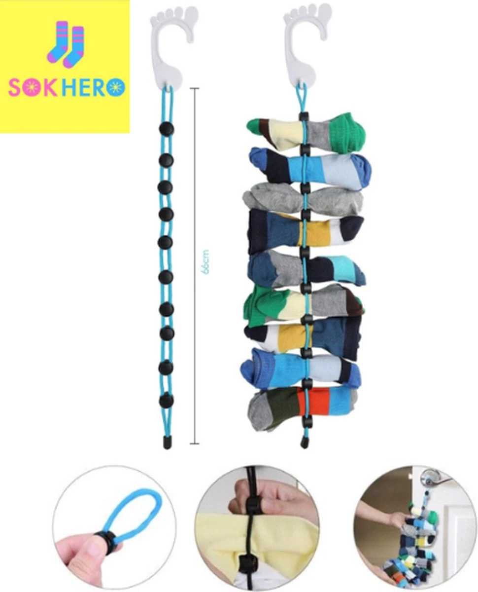 Sokhero - Sokken Cadeau Organizer - Waszak Waslijn Kleding - Wasmand Wasnet Huishouden - Wasmachine Sokken Opbergsysteem - Wasknijpers Wasbol Wasnet - Sokken En Lingerie Houder (voor 10 Sokken) 1 Sokhero - Sokken Cadeau Organizer - Waszak Waslijn Kleding - Wasmand Wasnet Huishouden - Wasmachine Sokken Opbergsysteem - Wasknijpers Wasbol Wasnet - Sokken En Lingerie Houder (voor 10 Sokken)