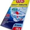 2x WC Tabs - Krachtig Actief, 3-in-1 Toilet Cleaning Tabs 100% Reiniging