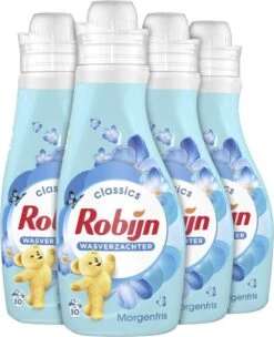 Robijn Classics Morgenfris Wasverzachter - 4 X 30 Wasbeurten - Voordeelverpakking -Winkel Voor Schoonmaakartikelen 976x1200
