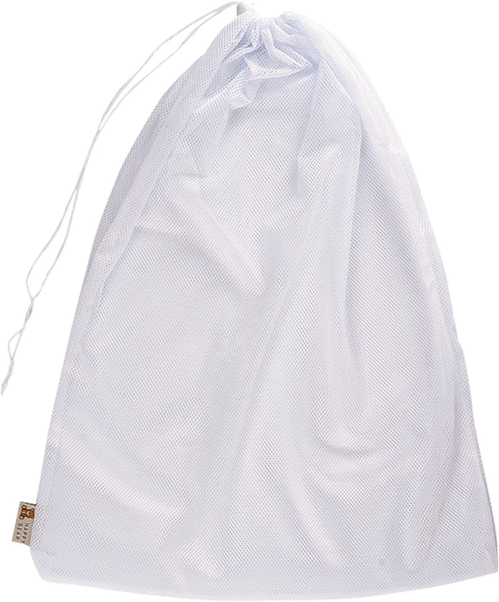 HappyBear | Wasnet | 45cm X 60cm | Afsluitbaar Trekkoord | Mesh Stof | Inhoud - 10-15 Wasbare Luiers 1 HappyBear | Wasnet | 45cm X 60cm | Afsluitbaar Trekkoord | Mesh Stof | Inhoud - 10-15 Wasbare Luiers